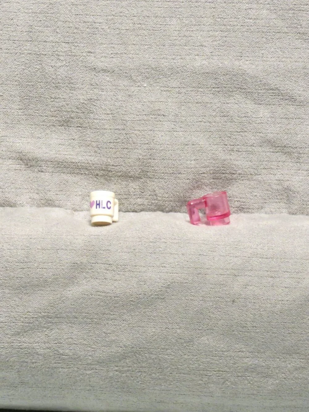 Lego lot of 2 Cups/White 